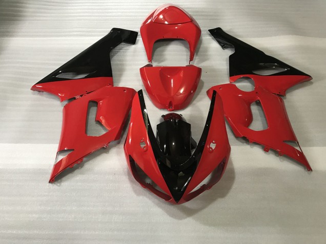 05-06 Rot & Schwarz ZX6R Motorrad Verkleidung 05-06 Rot & Schwarz ZX6R Motorrad Verkleidung