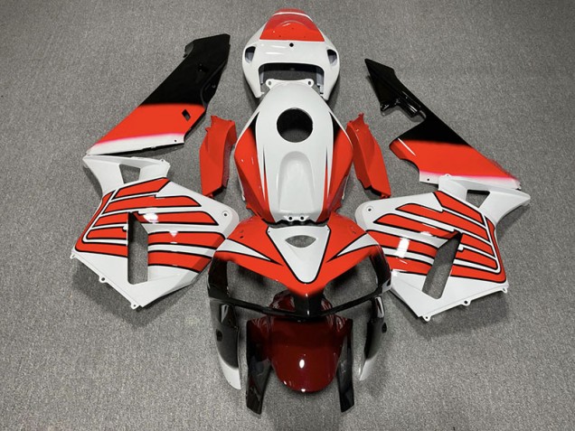 05-06 Rot & Weiße Flügel CBR600RR Motorrad Verkleidung 05-06 Rot & Weiße Flügel CBR600RR Motorrad Verkleidung