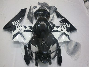 05-06 Schwarz Glänzend & Punisher-Logo CBR600RR Motorrad Verkleidung