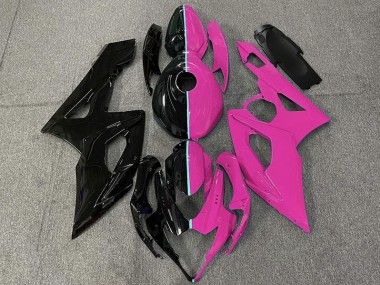 05-06 Schwarz & Pink GSXR 1000 Motorrad Verkleidung
