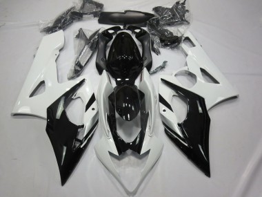 05-06 Weiß Schwarz & Silber GSXR 1000 Motorrad Verkleidung