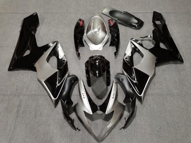 05-06 Silber & Schwarz GSXR 1000 Motorrad Verkleidung