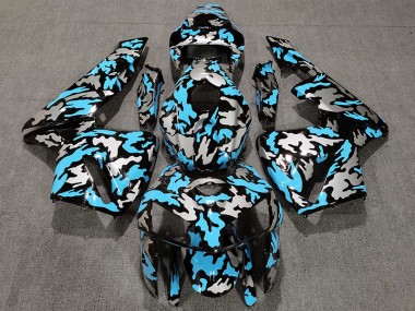 05-06 Tarnung & Hellblau CBR600RR Motorrad Verkleidung