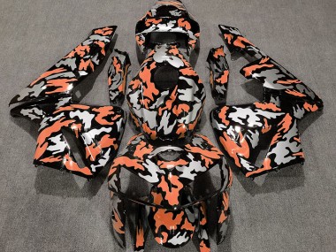 05-06 Tarnung & Hellorange CBR600RR Motorrad Verkleidung