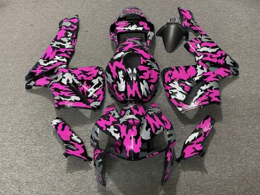 05-06 Tarnung & Hot Pink CBR600RR Motorrad Verkleidung