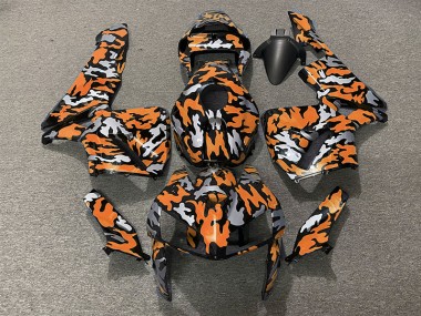 05-06 Tarnung & Orange CBR600RR Motorrad Verkleidung