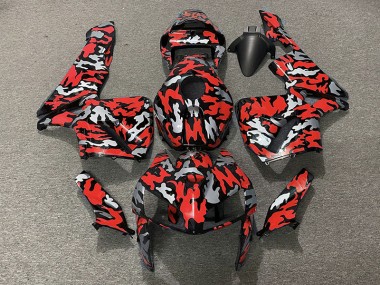 05-06 Tarnung & Rot CBR600RR Motorrad Verkleidung