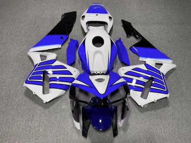 05-06 Tiefes Blau & Weiße Flügel CBR600RR Motorrad Verkleidung