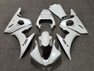 05 Perlweiss R6 Motorrad Verkleidung