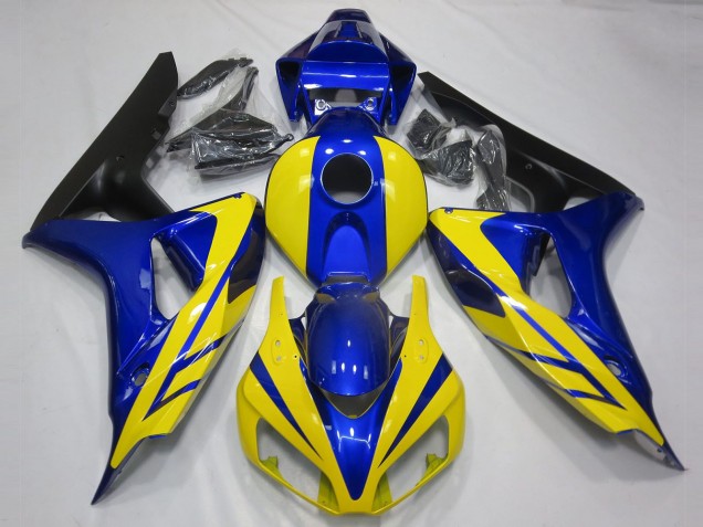 06-07 Blau & Gelb CBR1000RR Motorrad Verkleidung 06-07 Blau & Gelb CBR1000RR Motorrad Verkleidung