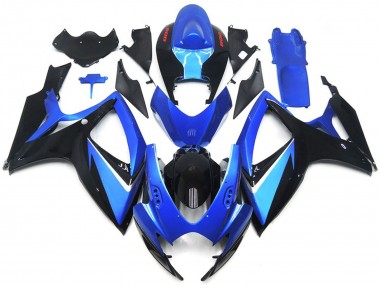 06-07 Blau & Schwarz Special GSXR 600-750 Motorrad Verkleidung