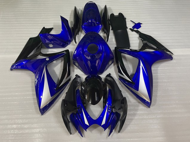06-07 Blau Schwarz & Weiß Spezial GSXR 600-750 Motorrad Verkleidung 06-07 Blau Schwarz & Weiß Spezial GSXR 600-750 Motorrad Verkleidung