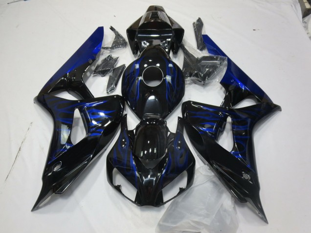 06-07 Blaue Flamme CBR1000RR Motorrad Verkleidung