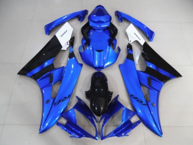 06-07 Custom Blau R6 Motorrad Verkleidung