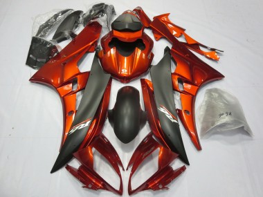 06-07 Gebranntes Orange R6 Motorrad Verkleidung
