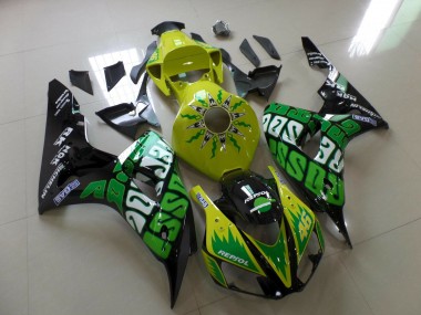 06-07 Gelb Rossi CBR1000RR Motorrad Verkleidung