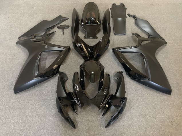 06-07 Glanz & Matt Schwarz GSXR 600-750 Motorrad Verkleidung 06-07 Glanz & Matt Schwarz GSXR 600-750 Motorrad Verkleidung