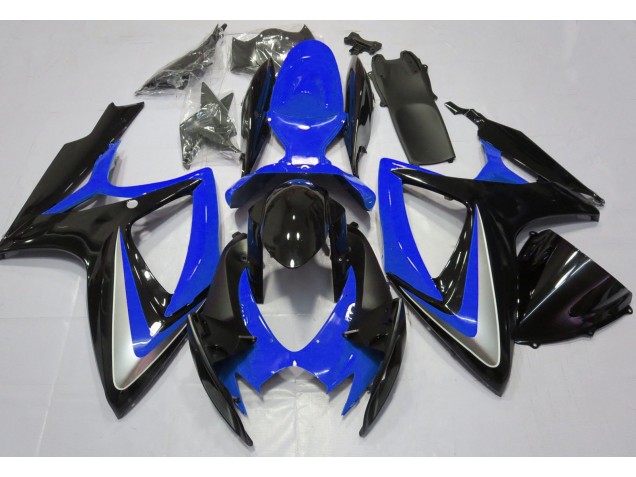 06-07 Glänzend Blau Ohne Abzeichen GSXR 600-750 Motorrad Verkleidung 06-07 Glänzend Blau Ohne Abzeichen GSXR 600-750 Motorrad Verkleidung