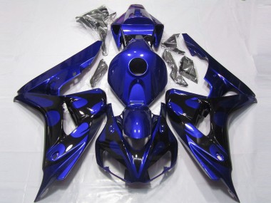 06-07 Glänzend Blau & Schwarz CBR1000RR Motorrad Verkleidung