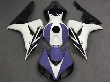 06-07 Glänzend Weiß Blau & Schwarz CBR1000RR Motorrad Verkleidung