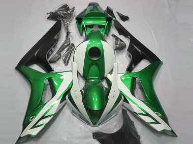06-07 Glänzend Weiß & Grün CBR1000RR Motorrad Verkleidung