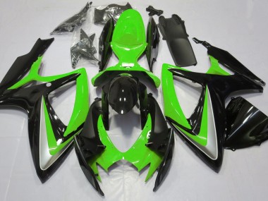 06-07 Glänzend Grün Ohne Abzeichen GSXR 600-750 Motorrad Verkleidung