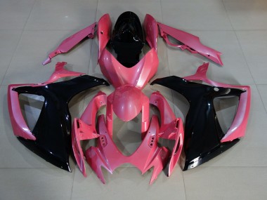 06-07 Glanzrosa GSXR 600-750 Motorrad Verkleidung