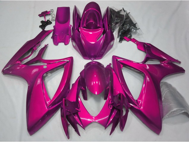 06-07 Glanzrosa Schlicht GSXR 600-750 Motorrad Verkleidung 06-07 Glanzrosa Schlicht GSXR 600-750 Motorrad Verkleidung