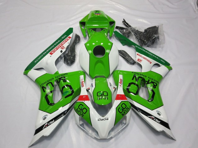 06-07 Grün & Weiß CBR1000RR Motorrad Verkleidung 06-07 Grün & Weiß CBR1000RR Motorrad Verkleidung