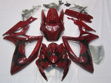 06-07 Kastanienbraun Rot GSXR 600-750 Motorrad Verkleidung