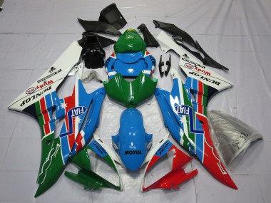 06-07 Klassisch Dunlop R6 Motorrad Verkleidung