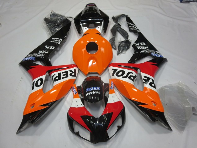06-07 Leuchtend Repsol Stil CBR1000RR Motorrad Verkleidung 06-07 Leuchtend Repsol Stil CBR1000RR Motorrad Verkleidung