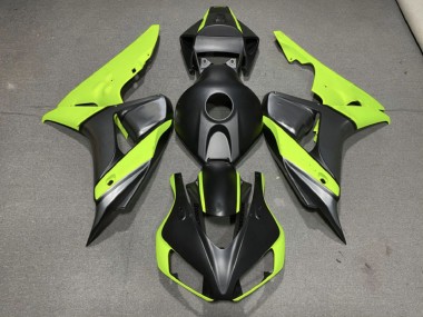 06-07 Matt Grau Schwarz & Grün CBR1000RR Motorrad Verkleidung