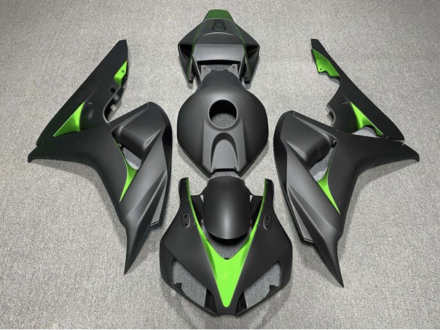 06-07 Matt Schwarz & Grün CBR1000RR Motorrad Verkleidung 06-07 Matt Schwarz & Grün CBR1000RR Motorrad Verkleidung