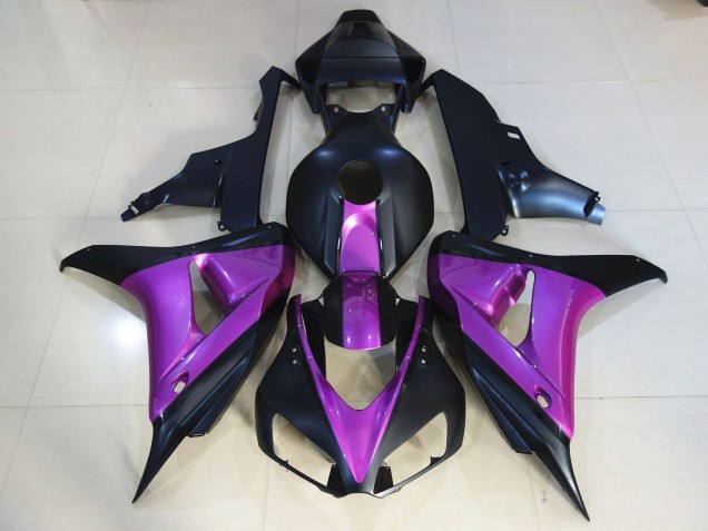 06-07 Matt Schwarz Lila CBR1000RR Motorrad Verkleidung 06-07 Matt Schwarz Lila CBR1000RR Motorrad Verkleidung