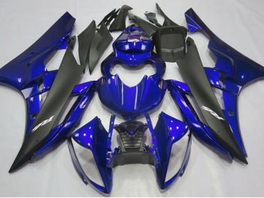 06-07 Metallic Blau & Schwarz R6 Motorrad Verkleidung