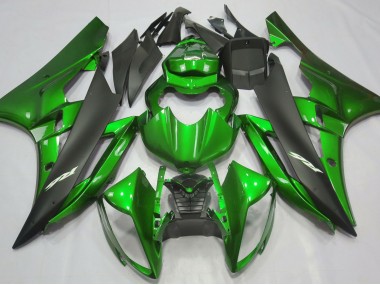 06-07 Metallic Grün & Schwarz R6 Motorrad Verkleidung