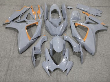 06-07 Nardo & Orangefarbener Rand GSXR 600-750 Motorrad Verkleidung