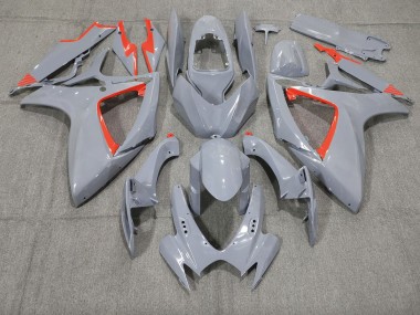 06-07 Nardo & Rot Rand GSXR 600-750 Motorrad Verkleidung