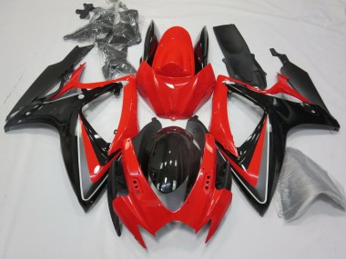 06-07 OEM Stil Rot GSXR 600-750 Motorrad Verkleidung