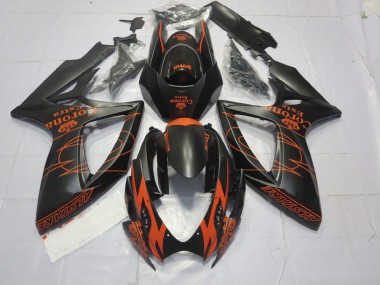 06-07 Orange Matt GSXR 600-750 Motorrad Verkleidung