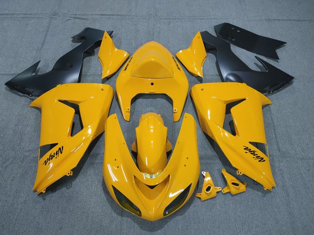 06-07 Perlgelb ZX10R Motorrad Verkleidung 06-07 Perlgelb ZX10R Motorrad Verkleidung