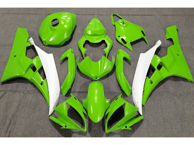 06-07 Perlgrün R6 Motorrad Verkleidung 06-07 Perlgrün R6 Motorrad Verkleidung