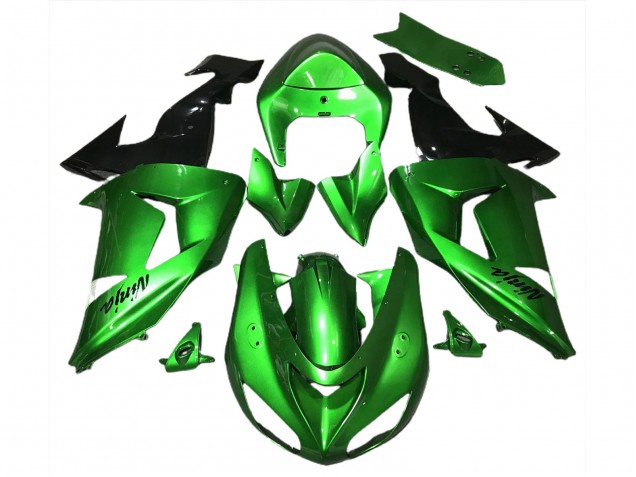 06-07 Reptiliengrün ZX10R Motorrad Verkleidung 06-07 Reptiliengrün ZX10R Motorrad Verkleidung