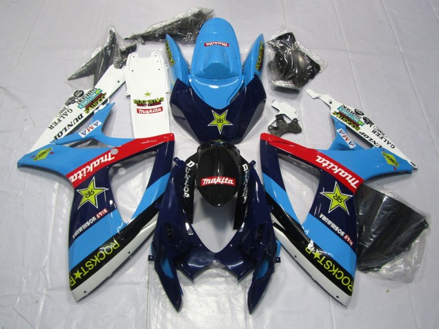 06-07 Rockstar GSXR 600-750 Motorrad Verkleidung 06-07 Rockstar GSXR 600-750 Motorrad Verkleidung
