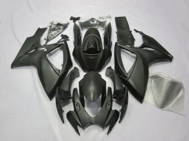 06-07 Rot & Matt GSXR 600-750 Motorrad Verkleidung
