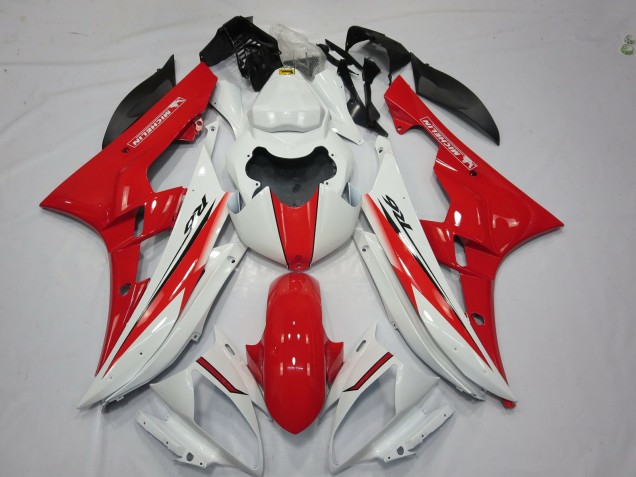 06-07 Rot Weiß OEM Stil R6 Motorrad Verkleidung