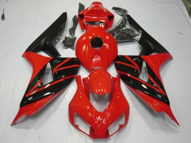 06-07 Rot & Schwarz CBR1000RR Motorrad Verkleidung
