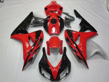 06-07 Rot Schwarz OEM-Stil Ohne Aufkleber CBR1000RR Motorrad Verkleidung