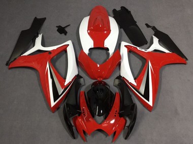 06-07 Rot Stil GSXR 600-750 Motorrad Verkleidung